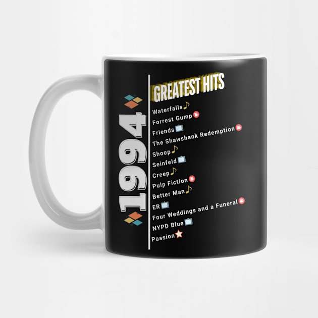 1994 Time Capsule Era - Front & Back - Retro Pop Culture by OTL Spotlight